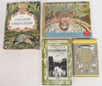 Fishing Books by Bernard Venables and ‘BB’ to include The Angler’s Companion 1959, Mr Crabtree