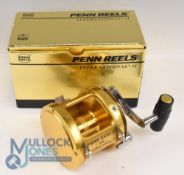 Penn International 11, 50S, 2 speed Big Game Tournament reel - in as new condition, strike lever
