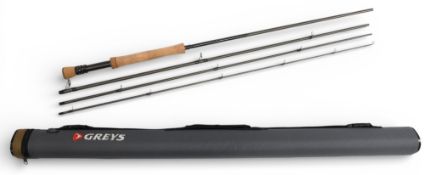 Greys Alnwick GR80 Comp Special carbon trout fly rod, 3M Powerlux composites, 10ft 4pc line 8#,