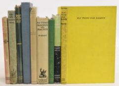 Period Fishing Book to include Fly-Tying for Salmon 1947 Eric Taverner, Memorable Coarse Fish 1953