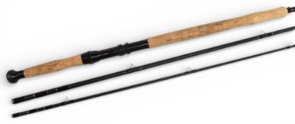Bruce & Walker hand build in England, Powerlite Speycaster salmon fly rod, 13ft 3pc line 8/10#,