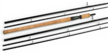 The B J (Bob James), barbel twin tip rod, 12’ 2 piece with additional quiver tip top, detachable