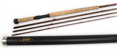 Sage TCR 10150-4 Graphite IIIc - 11 3/4oz carbon salmon fly rod, 15ft 4pc line 10#, 25” handle,