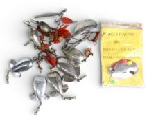 Period Fishing Tackle Colorado Spoon Lures, and similar, all unnamed