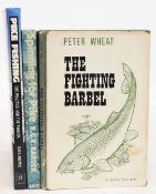 Fishing Books including The Fighting Barbel 1967 Peter Wheat, Spinning for Pike R C R Barder, Pike
