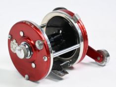 Abu Ambassadeur 9000 multiplier reel seat No 057 102, large round counter balanced handle, star