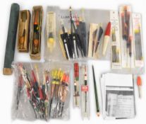Good collection of rare coarse fishing floats, including Turner’s, Longjohn alloy float with