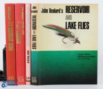 11x Fly Fishing Books: to include Fly-Tying Illustrated Wet & Dry Patterns, signed copy and