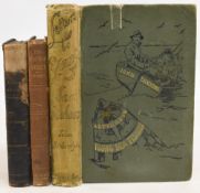 3x antique fishing books to include The Angler’s Guide, being a plain and complete practical