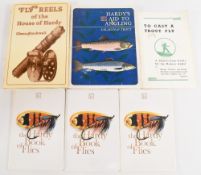 Hardy’s Publications: to include Fly Reels of the House of Hardy 1978 Glenn Stockwell, Hardy’s Aid