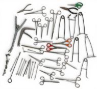 Large Collection of Fishing Pliers, hook removing disgorger, mouth spreader tools