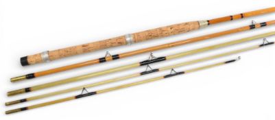 Martin James Redditch Combination rod, 5pc making 3 size rods – 1x 12ft match/float rod with cane