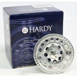 Hardy Bros “Angel 2” 6/7 spool in cloth pouch and original correct box. Looks unused