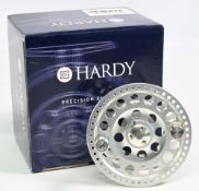 Hardy Bros “Angel 2” 6/7 spool in cloth pouch and original correct box. Looks unused