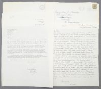 Richard Walker Letters 1983 (2) – late 1983 and 9th Dec 1983 – handwritten and typed and both signed