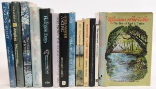 Fishing Books to include Reflections on the Water 1982 Fred Rashbrook, Still-water Angling 1979