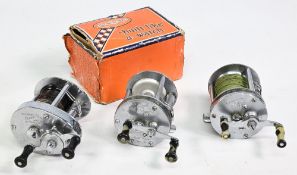 3x USA and Canada - Shakespeare multiplier reels to incl 1922 Wondereel De Luxe John Inglis Canada