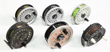 A collection of fly and course reels, all working well, as follows: 3x Rimfly Intrepids. 1x Rimfly
