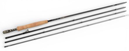 Shimano EF-SP Bio Craft XTR-A carbon trout fly rod, 9ft 6” 4pc line 6#, alloy double uplocking