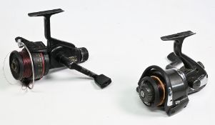 2x Mitchell fixed spool reels to incl Mitchell Quartz 330 with reversible handle, rear adjuster,