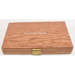 Box of 1handmade floats by Andy Bachelor, dated 2009, in quill and balsa, assorted patterns