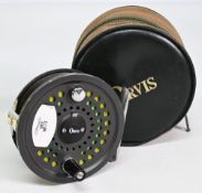 Orvis Battenkill Disc 7/8 made in England alloy trout fly reel, 3 3/8” perforated spool and frame, 2