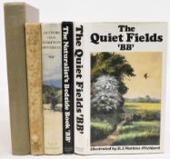 5x hardcover books by ‘BB’ and illustrated by D J Watkins-Pitchford to include The Quiet Fields