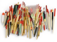 Large collection of celluloid floats, up to 7 ½” long, varied designs, including Ultra, luminous