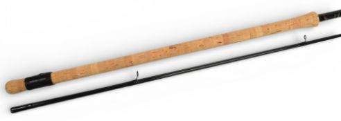 Graham Phillips barbel quiver, 11’ 2-piece carbon fibre, 1 1/4lb TC, lined guides, cork handle,