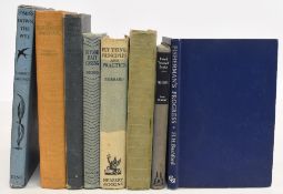 Period Fishing Book to include Coming Down the Wye 1942 Robert Gibbins, The Fisherman’s Handbook