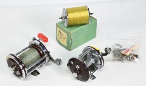 Penn Squidder No 140 multiplier reel, counter balanced ‘T’ handle, star brake, on/off check, good