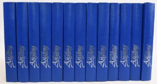 13x binders of the Classic Angling magazine from 1999-2023, all in excellent condition (150+)