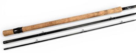 Shakespeare Beta Graphite match rod, 12’ 3 piece carbon, cork handle with sliding rings, clean