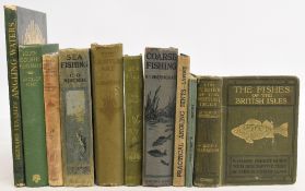 Vintage Fishing Books to include The Fishes of the British Isles 1925 J Travis Jenkins, Fishing 1926