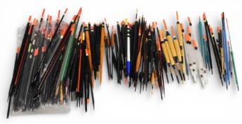 Variety of vintage/classic coarse fishing floats, makers include Uni Tackle, Shakespeare, Daiwa,