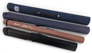 4x Empty Rod Tubes, Sonik Travel Spinner 65cm long, Thomas & Thomas 88cm long, Flextrex 77cm long,