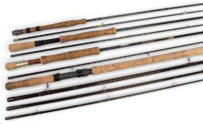 Shakespeare Oracle 4 salmon fly rod, 14’6”, 4 piece, #10/11, clean condition, in MOB, a