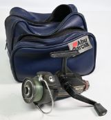 Abu Cardinal 55 Swedish spinning reel, foot stamp 800192, working bail and rear drag, very smooth