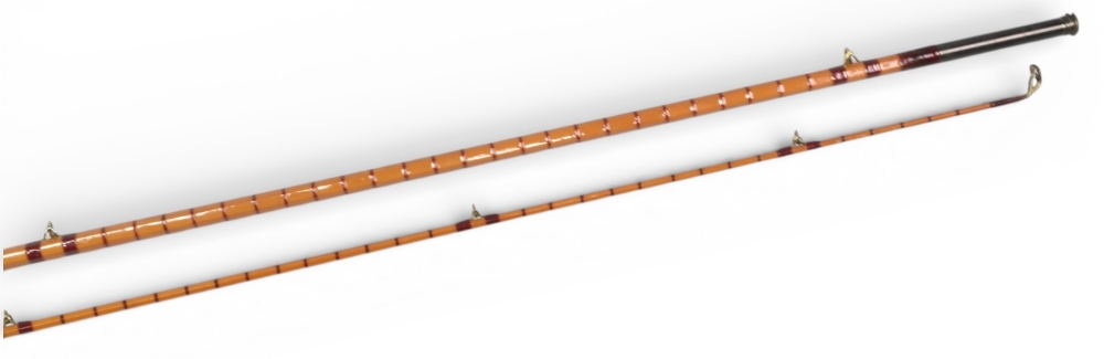 Hardy Alnwick “The Pope” Palakona split cane trout fly rod, No H6926, 10ft 2pc alloy uplocking - Image 2 of 3