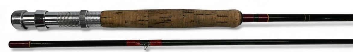 Shakespeare Worcestershire Boron 1726/330 carbon trout fly rod, 11ft 2pc line 65/7# alloy down