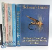 5x Good Fly-Tying Fishing Books, The Colour Guide to Fly Tying Kevin Hyatt 1984, Fly Patterns an