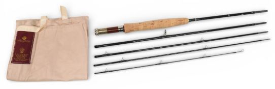 Hardy Alnwick “Hardy Gem Smuggler” carbon travel trout fly rod, 7ft 9” 5pc line 4#, alloy