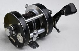 Abu Ambassadeur 5001C LHW multiplier Seat No 067200, good free spool star drag, spindle tensioner,