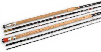 Pegley-Davies Craftsman Rods hollow glass float/match rod, 13ft 4pc, 31” handle with alloy sliding