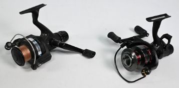 MAP ACS 4000ES graphite fixed spool reel, good bail, rear tensioner, free spool. Looks unused, in