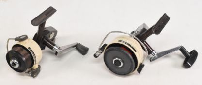 Abu Cardinal 77X spinning reel, runs well with strong bail arm and a similar Cardinal 44X, both