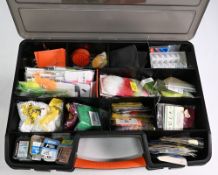 Good collection of fly-tying materials, many new in packets by Lureflash, Veniard and others,