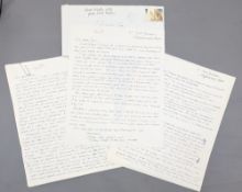 Richard Walker Letters (3) from December 1984 to Jan 1985 – again covering all subjects including