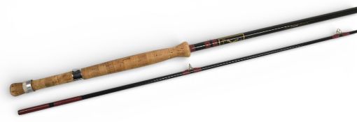 Bruce & Walker CFR compound taper reservoir fly trout rod, made in England, 10ft 2pc line 4/9#,