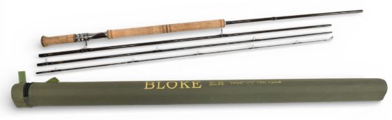 Bloke XL50 “Switch” carbon fly rod, 11ft 3” 4pc line 7/8#, 21” handle, alloy double uplocking reel